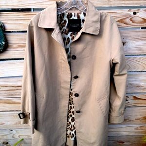Talbots trench coat size 6